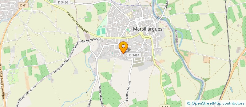 localisation de l'entreprise MADAME ANAIS TEYSSIER  MARSILLARGUES