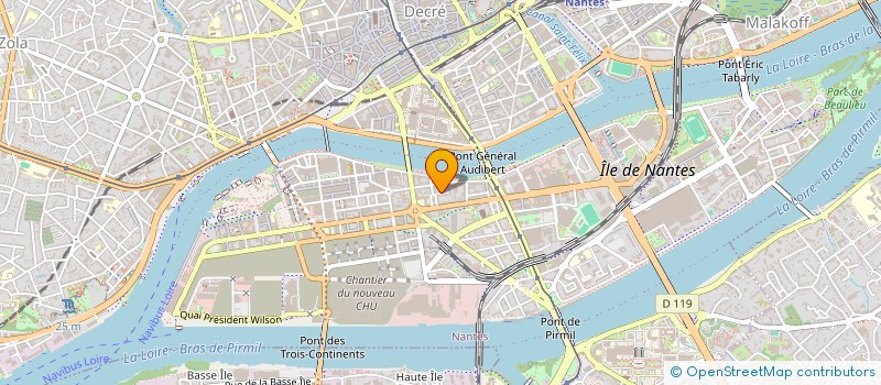 localisation de l'entreprise MADAME ANAIS THEPAUT  NANTES