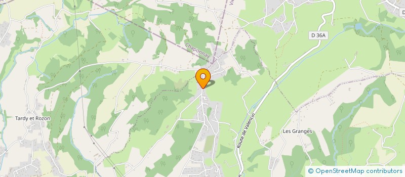 localisation de l'entreprise MADAME ANAIS THOLLET  SAINT-JUST-CHALEYSSIN