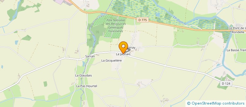 localisation de l'entreprise MADAME ANAIS THOMAS  GUEMENE-PENFAO