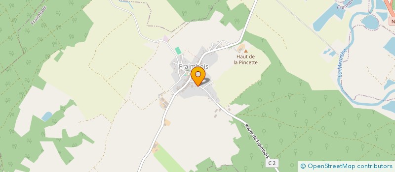 localisation de l'entreprise MADAME ANAIS THOMAS  FRAIMBOIS