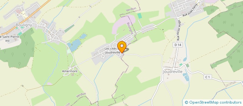 localisation de l'entreprise MADAME ANAIS THOMY  BOULIGNY