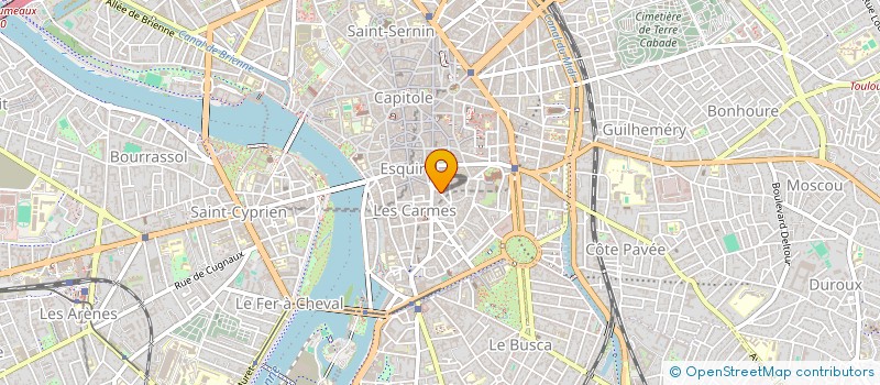 localisation de l'entreprise MADAME ANAIS THOURAUD à TOULOUSE