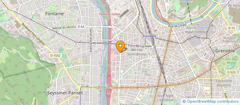 localisation de l'entreprise MADAME ANAIS TILLIER à GRENOBLE