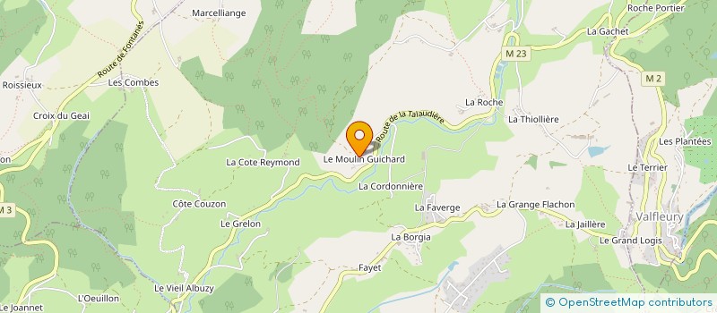 localisation de l'entreprise MADAME ANAIS TISSOT  SAINT-CHRISTO-EN-JAREZ