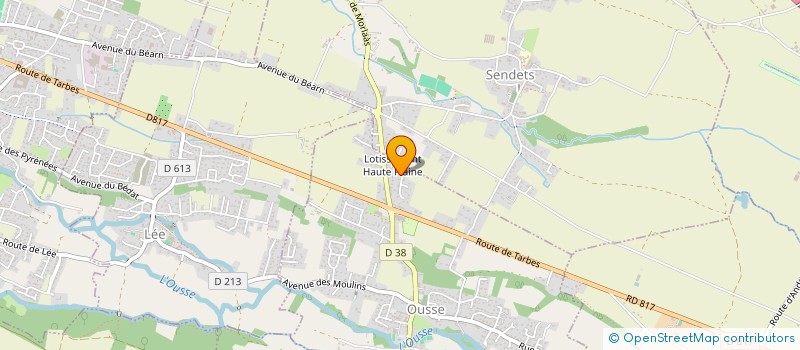 localisation de l'entreprise MADAME ANAIS TORRES  OUSSE