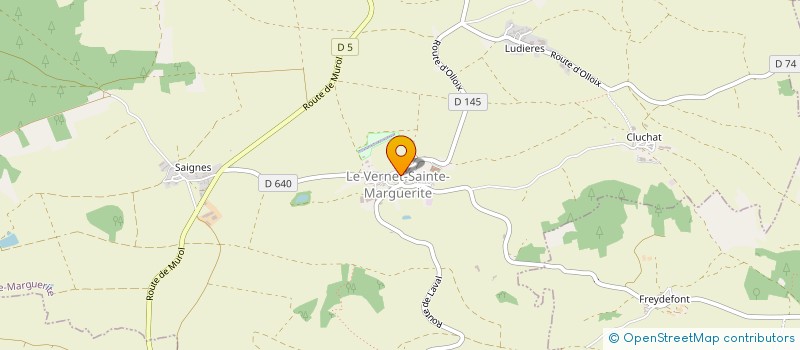 localisation de l'entreprise MADAME ANAIS TREFOND  LE VERNET-SAINTE-MARGUERITE