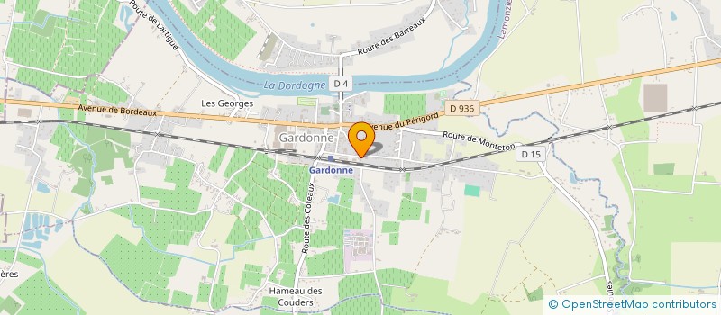 localisation de l'entreprise MADAME ANAIS TREMY  GARDONNE