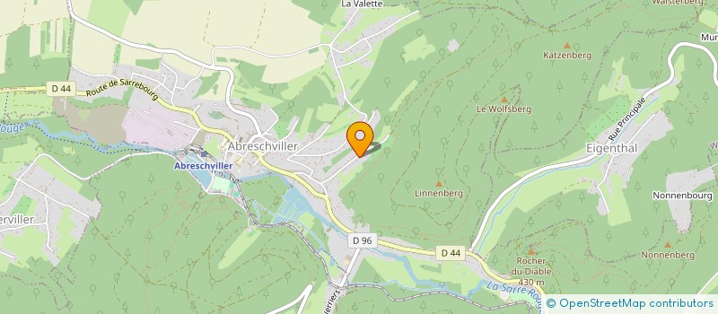 localisation de l'entreprise MADAME ANAIS TRITHARDT  ABRESCHVILLER