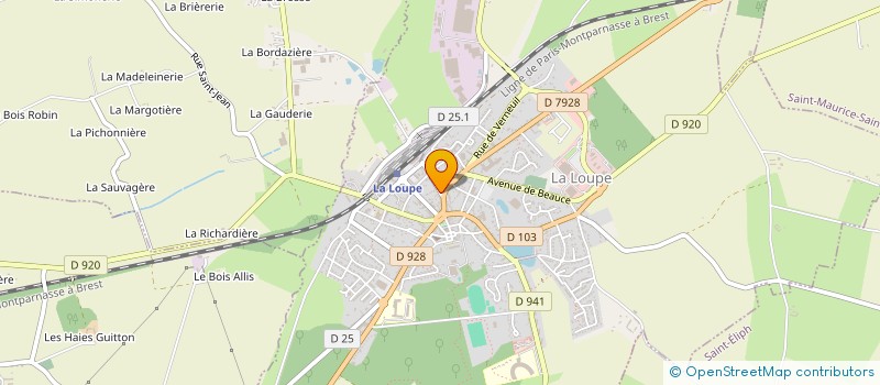 localisation de l'entreprise MADAME ANAIS TROALLIC à LA LOUPE