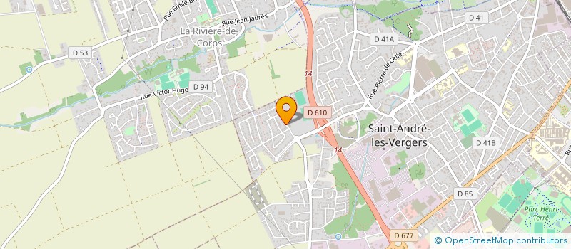 localisation de l'entreprise MADAME ANAIS TRON à SAINT-ANDRE-LES-VERGERS