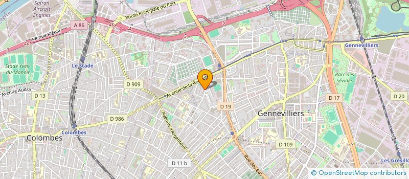 localisation de l'entreprise MADAME ANAIS TURMEL  ASNIERES-SUR-SEINE