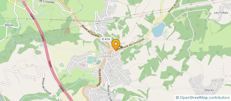 localisation de l'entreprise MADAME ANAIS VADOT  CRUSEILLES