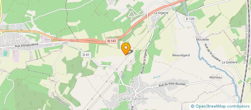 localisation de l'entreprise MADAME ANAIS VAILLANT à SAINT-SATURNIN