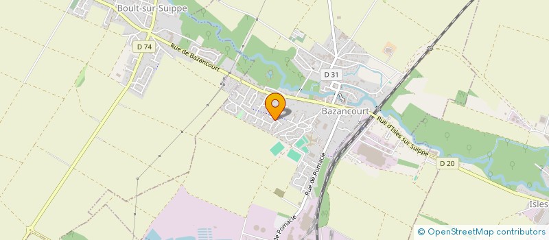 localisation de l'entreprise MADAME ANAIS VAJA DA CONCESSDO  BAZANCOURT