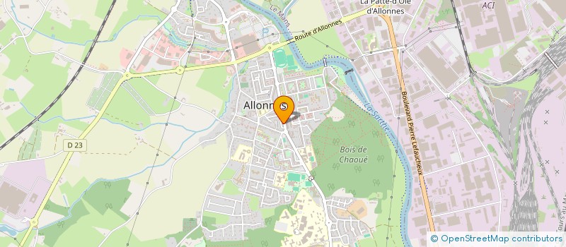 localisation de l'entreprise MADAME ANAIS VALACE  ALLONNES