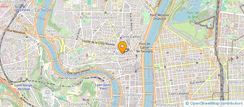 localisation de l'entreprise MADAME ANAIS VALLIN à LYON