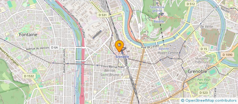 localisation de l'entreprise MADAME ANAIS VANDEKINDEREN à GRENOBLE