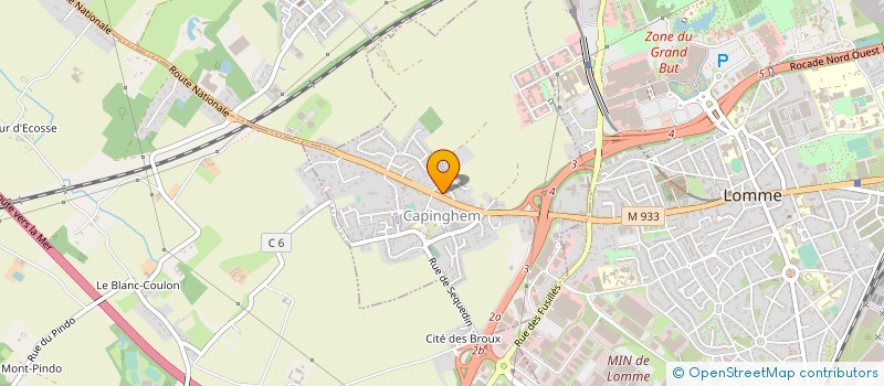 localisation de l'entreprise MADAME ANAIS VANDURME à LILLE