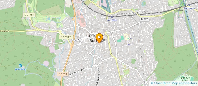 localisation de l'entreprise MADAME ANAIS VANNEAU-REINHART  LA TESTE-DE-BUCH