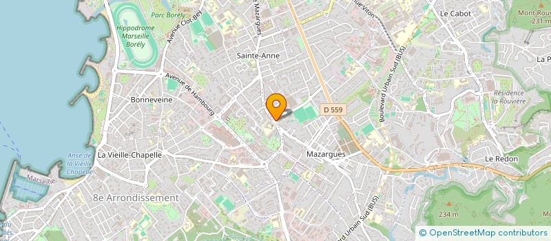 localisation de l'entreprise MADAME ANAIS VERGES à MARSEILLE