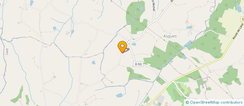 localisation de l'entreprise MADAME ANAIS VERMAUT  ASQUES