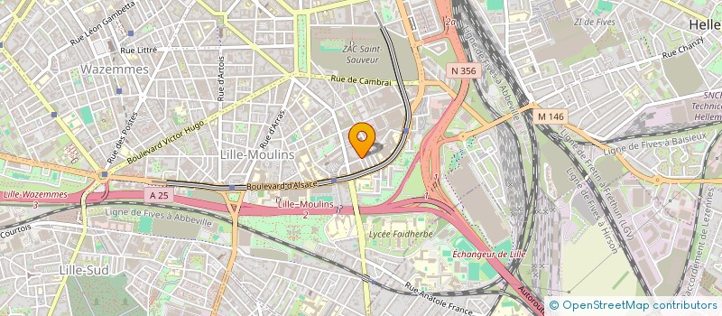 localisation de l'entreprise MADAME ANAIS VERPOORT  RAISMES