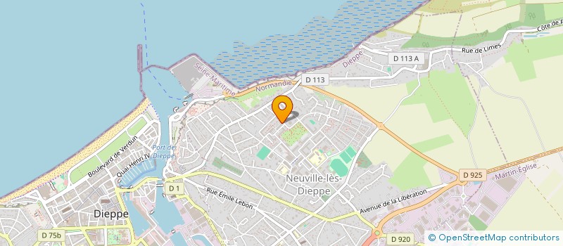 localisation de l'entreprise MADAME ANAIS VESPIER  DIEPPE