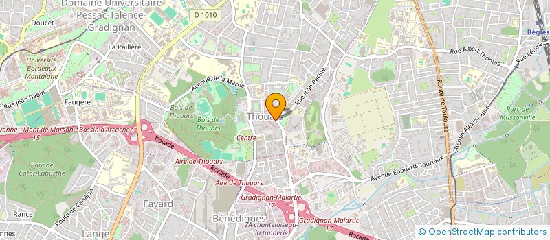 localisation de l'entreprise MADAME ANAIS VIAUD  BORDEAUX