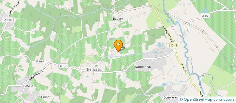 localisation de l'entreprise MADAME ANAIS VIEL  PERISSAC