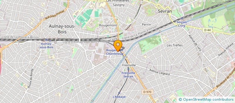 localisation de l'entreprise MADAME ANAIS VIGNERON à SEVRAN