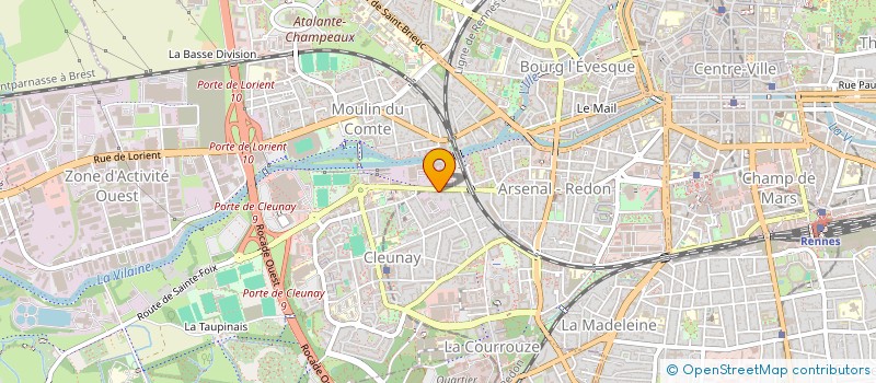 localisation de l'entreprise MADAME ANAIS VIGNON  RENNES