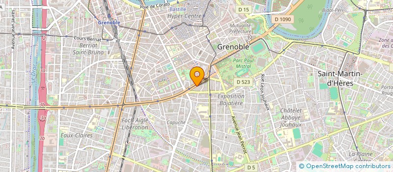 localisation de l'entreprise MADAME ANAIS VINSON  GRENOBLE