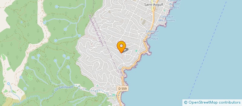 localisation de l'entreprise MADAME ANAIS VIOLETTE à FREJUS