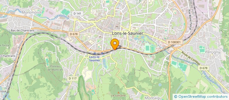 localisation de l'entreprise MADAME ANAIS VIRETTI à LONS-LE-SAUNIER
