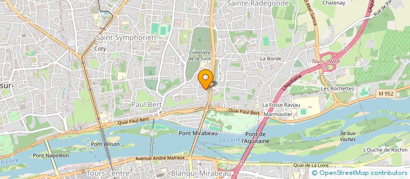 localisation de l'entreprise MADAME ANAIS VIRFOLLET  TOURS