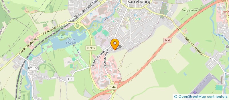 localisation de l'entreprise MADAME ANAIS VIVIER à SARREBOURG