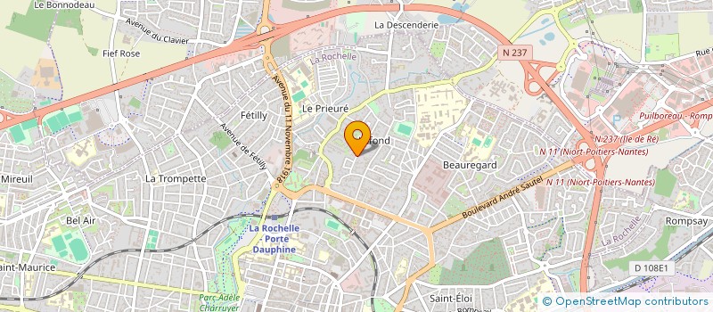 localisation de l'entreprise MADAME ANAIS VOLON  LA ROCHELLE