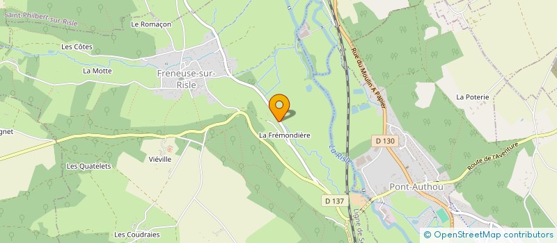 localisation de l'entreprise MADAME ANAIS VOTTIER  FRENEUSE-SUR-RISLE