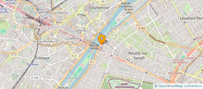 localisation de l'entreprise MADAME ANAIS WEISS à NEUILLY-SUR-SEINE