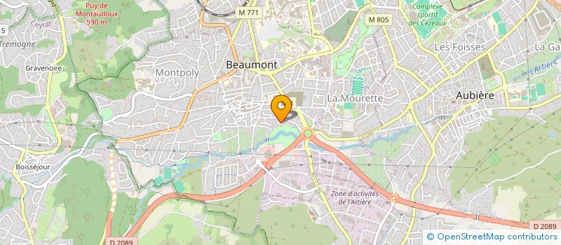 localisation de l'entreprise MADAME ANAIS WERESTCHACK à BEAUMONT