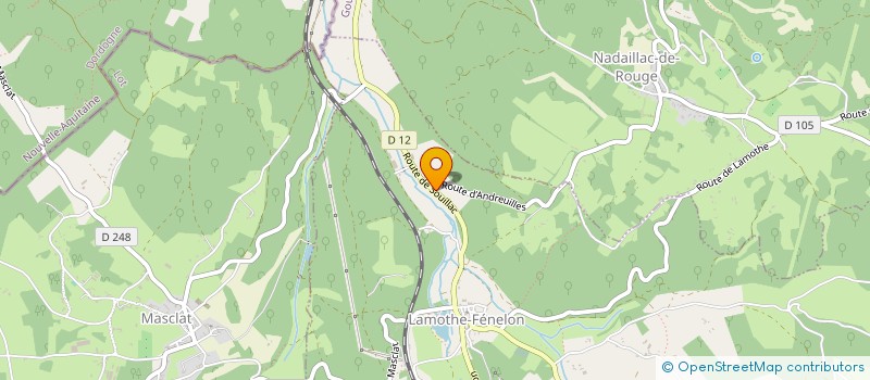 localisation de l'entreprise MADAME ANAIS WEYTENS  LAMOTHE-FENELON