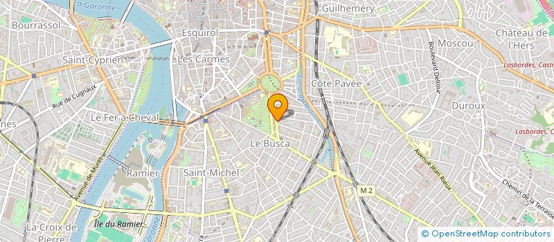 localisation de l'entreprise MADAME ANAIS WILSON à TOULOUSE
