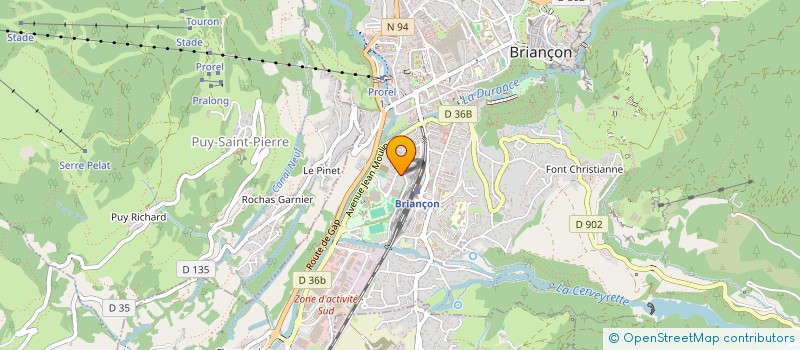 localisation de l'entreprise MADAME ANAIS YSEBAERT  BRIANCON