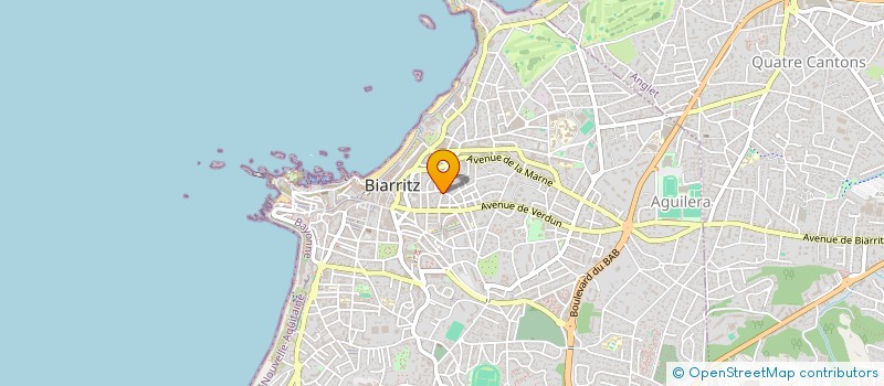 localisation de l'entreprise MADAME ANAIS ZHANG à BIARRITZ