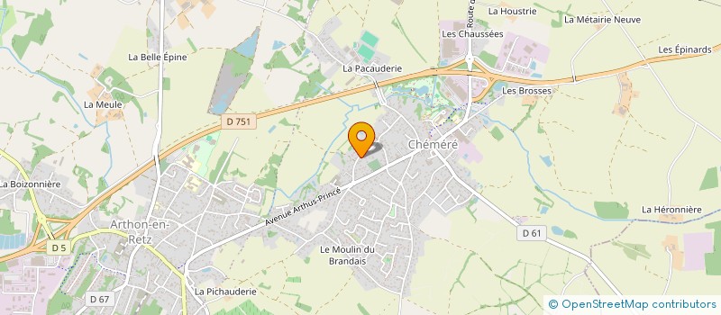 localisation de l'entreprise MADAME ANAIS ZIMOUCHE  CHAUMES-EN-RETZ