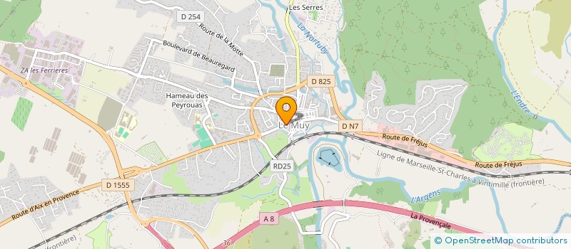 localisation de l'entreprise MADAME ANAIS ZOLFERINO à PUGET-SUR-ARGENS