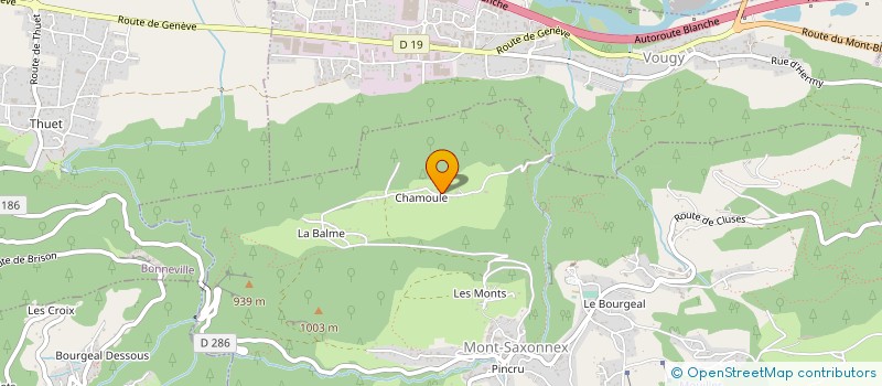 localisation de l'entreprise MADAME ANAISE CARSANA  MONT-SAXONNEX