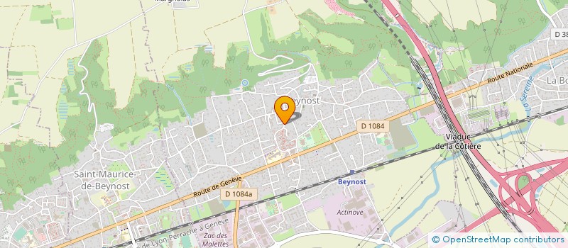localisation de l'entreprise MADAME ANAIT VARTANIAN  BEYNOST