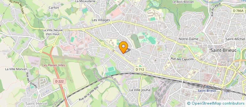 localisation de l'entreprise MADAME ANALIA CISNEROS à SAINT-BRIEUC